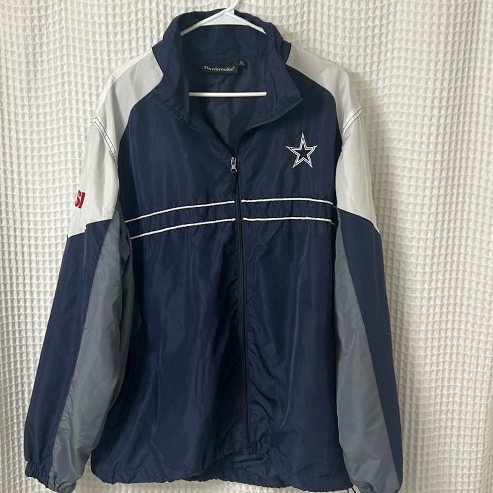 Dallas Cowboys NFL Football Dunbrooke Windbreaker Sports Illustrated XL